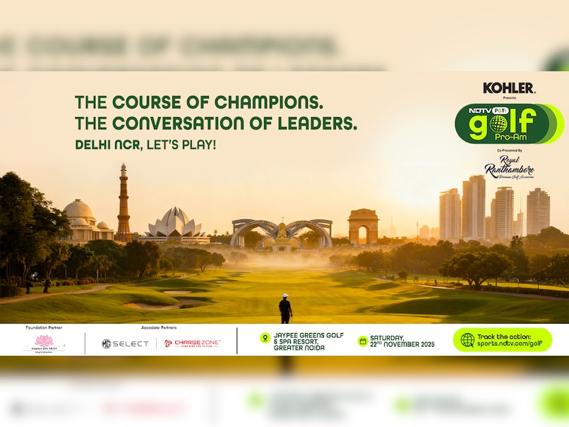 NDTV ProAm Tees Off On November 22 At Jaypee Greens - Pros, Leaders And The Love Of Golf Come Together On The Fairways