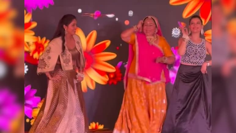 दीया और बाती हम की भाभो और मीनाक्षी  के साथ संध्या बींदणी ने किया डांस, फैंस कहेंगे- सास-बहुओं ने जीता दिल