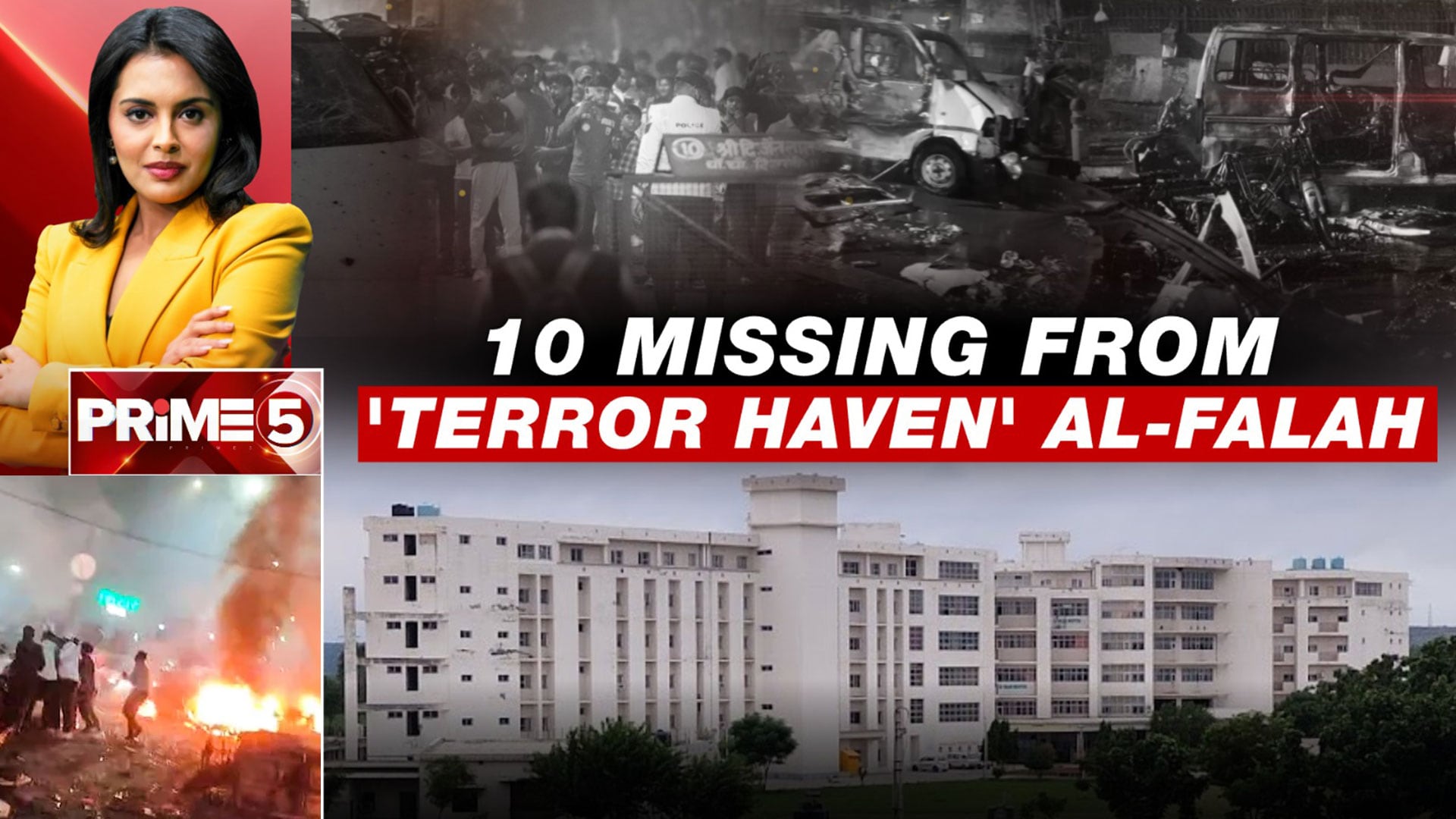 Delhi Blast Probe: Al-Falah Doctors Joined Without NOC, 10 Linked Persons Missing