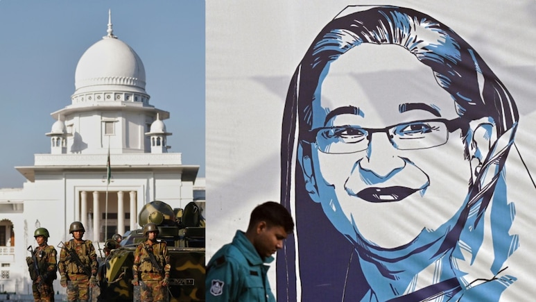 शेख हसीना को मिली मौत की सजा.. बांग्लादेश कोर्ट में फैसला सुनाते बजने लगी तालियां