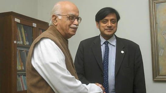Shashi Tharoor's LK Advani Post Gets A Congress Rebuttal