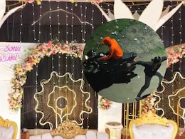 VIDEO: लग्नाच्या मंडपात नवरदेवावर हल्ला! ड्रोनवाल्याने सगळा थरार टिपला, पाठलागही केला