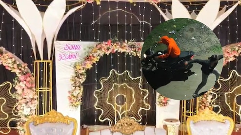 VIDEO: लग्नाच्या मंडपात नवरदेवावर हल्ला! ड्रोनवाल्याने सगळा थरार टिपला, पाठलागही केला
