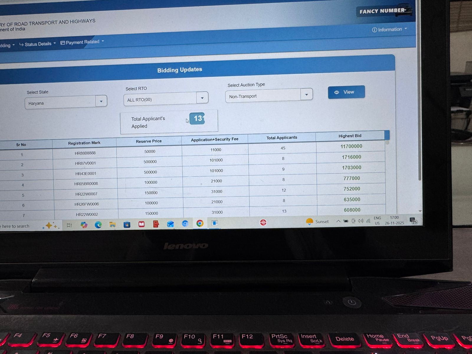 Man Who Bid 1.17 Crores For HR88B8888 Number Plate Now Faces Assets Inquiry