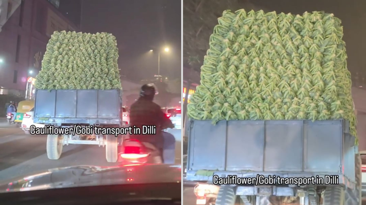 "It's A Covalent Bond" - Comedian's Clip Showing Bulk <i>Gobi</i> Transport In Delhi Sparks Funny Reactions