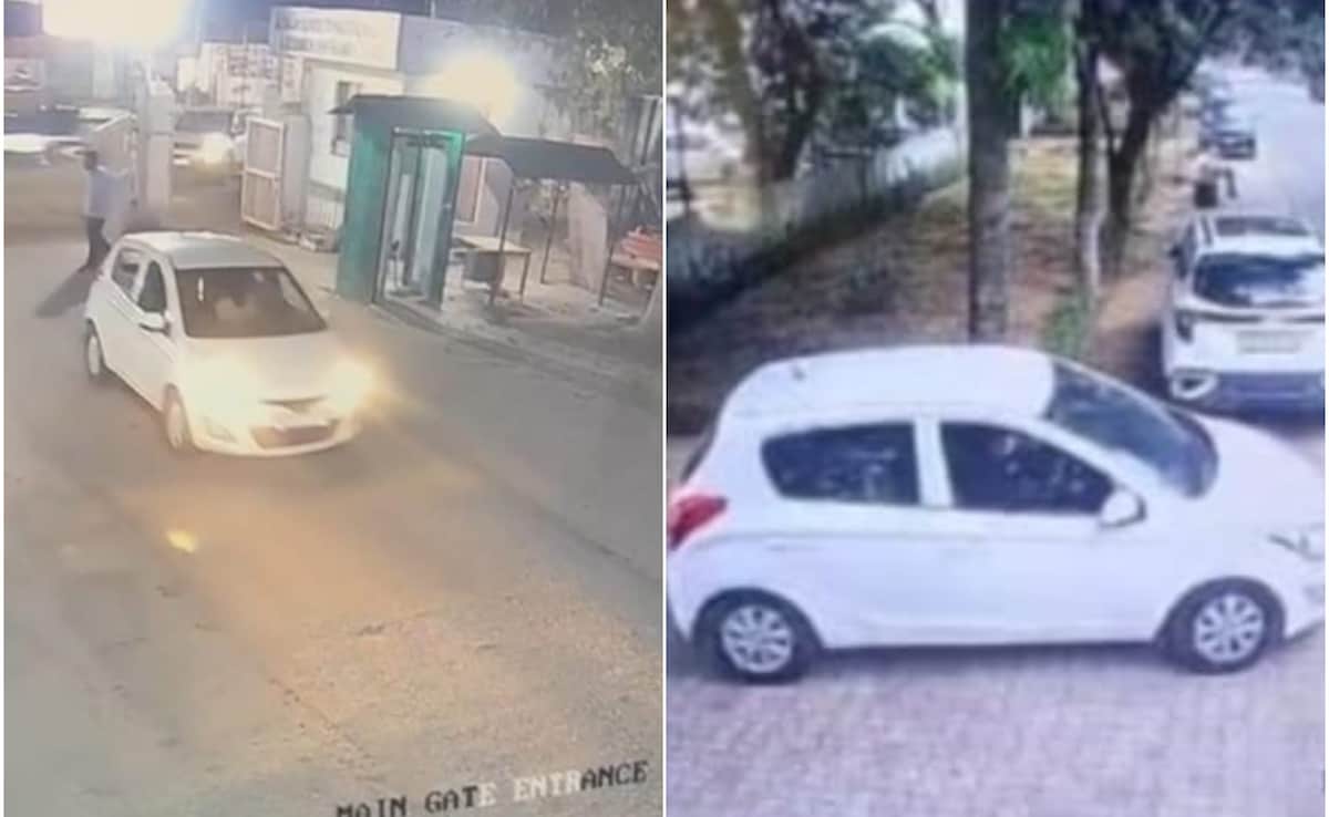 i20 Used In Delhi Blast Was Parked At Al Falah University Last Month: CCTV