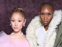 Ariana Grande Reacts To Viral Videos Of Her Touching <i>Wicked</i> Co-Star Cynthia Erivo In "A Nonsexual Way"