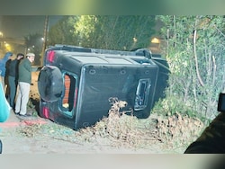 1 Killed After Speeding Mercedes Rams 3 Near Posh South Delhi Mall