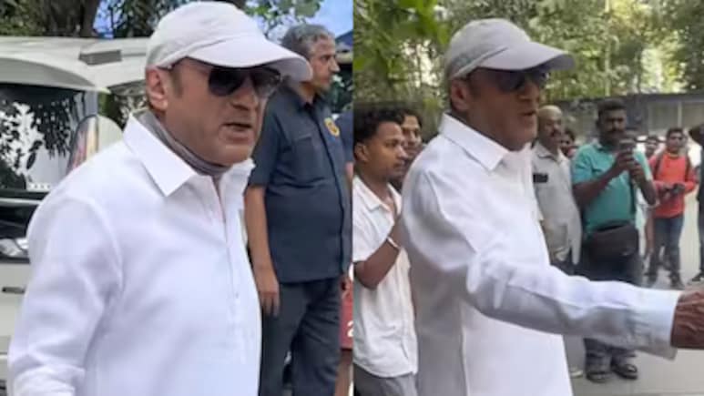 Jackie Shroff Blasts Paps At Zarine Khan's Funeral, Asks Them To "Behave" In Viral Video
