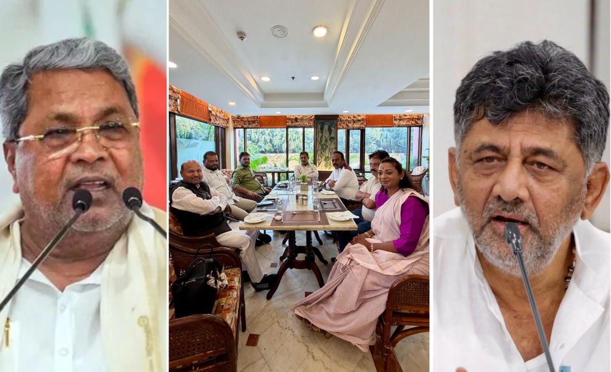 कर्नाटक कांग्रेस में खलबली: 'नवंबर क्रांति' के लिए दिल्ली में जुटे विधायक, सिद्धारमैया VS डीके की लड़ाई तेज!