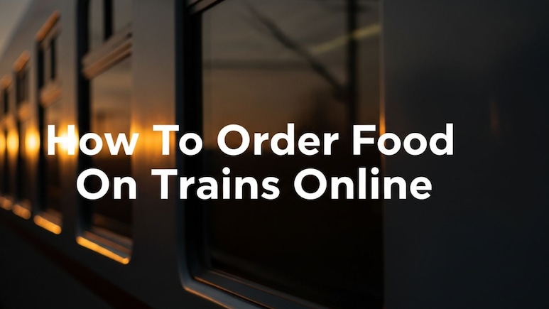 How To Order Food On Trains Online: Hot Meals Delivered To Your Seat in India