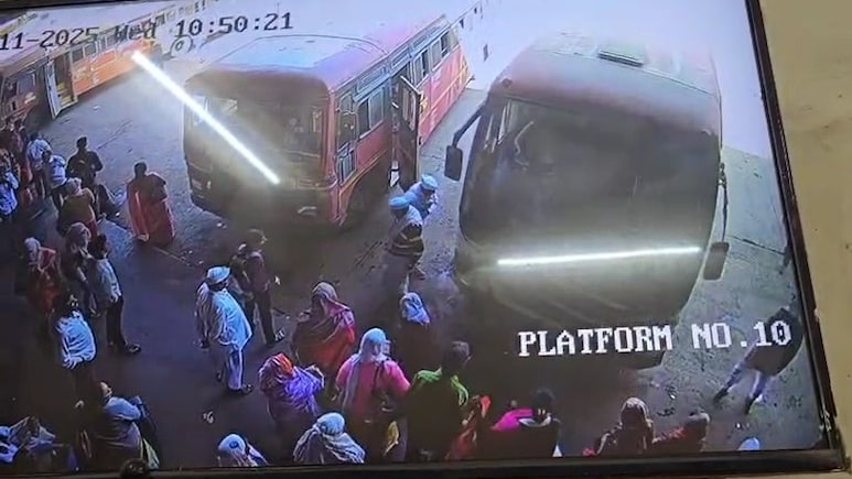 On Camera, 9-Year-Old Boy Killed As Bus Uncontrollably Rolls Onto Platform