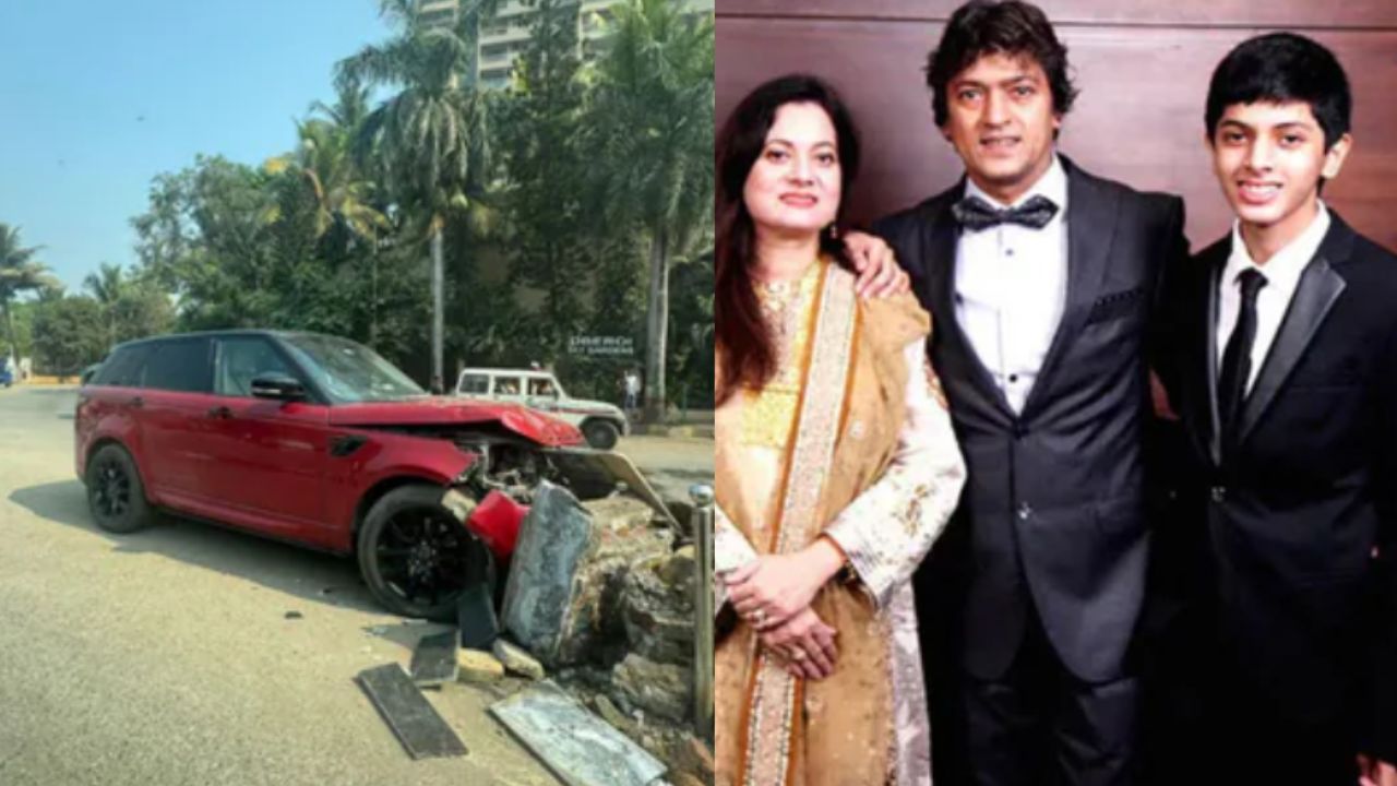 आदेश श्रीवास्तव के बेटे की कार का एक्सिडेंट, पिता के नाम पर बने चौक को रेंज रोवर से उड़ाया