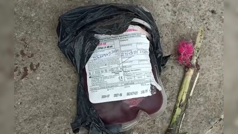 खून की बर्बादी! कचरे के ढ़ेर में मिला कई यूनिट ब्लड! नोंचते दिखे स्ट्रीट डॉग्स, व्यवस्था पर उठे सवाल