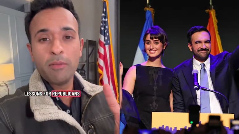 "Got Our As*es Handed To Us": Vivek Ramaswamy On Zohran Mamdani's Victory