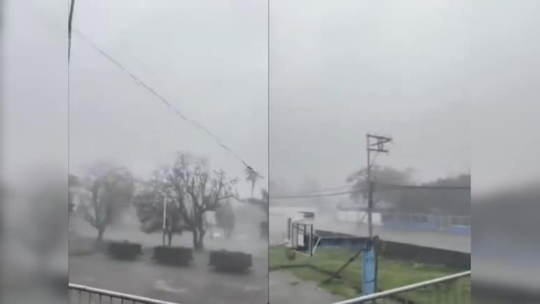 सावधान! साल का सबसे बड़ा तूफान, फिलीपींस में हवा में उड़े पेड़ और बिजली ठप, 1 लाख लोग सुरक्षित स्थानों पर भेजे गए