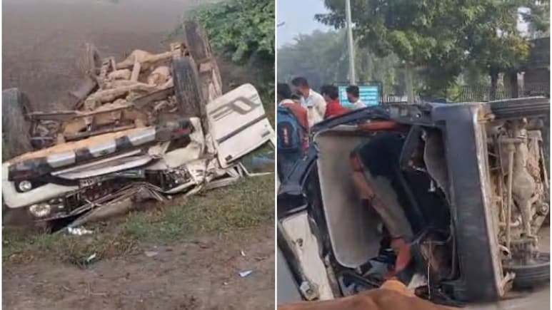 Rajasthan Road Accident: राजस्थान में बच्चों से भरी स्कूल वैन पलटी, 2 की मौत, 7 कोटा रेफर, 3 का इटावा अस्पताल में चल रहा इलाज
