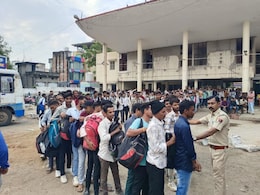 VDO भर्ती परीक्षा से पहले बस स्टैंड पर मचा हाहाकार, कई घंटों तक लाइन में लगने से अभ्यर्थी परेशान 