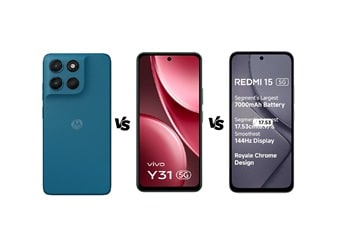 Moto G57 Power 5G vs Vivo Y31 5G vs Redmi 15 5G: 15K में कौन है बेस्ट