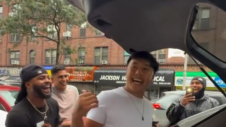 Young Chef In New York Goes Viral For Selling Fried Rice Out Of His Car Trunk