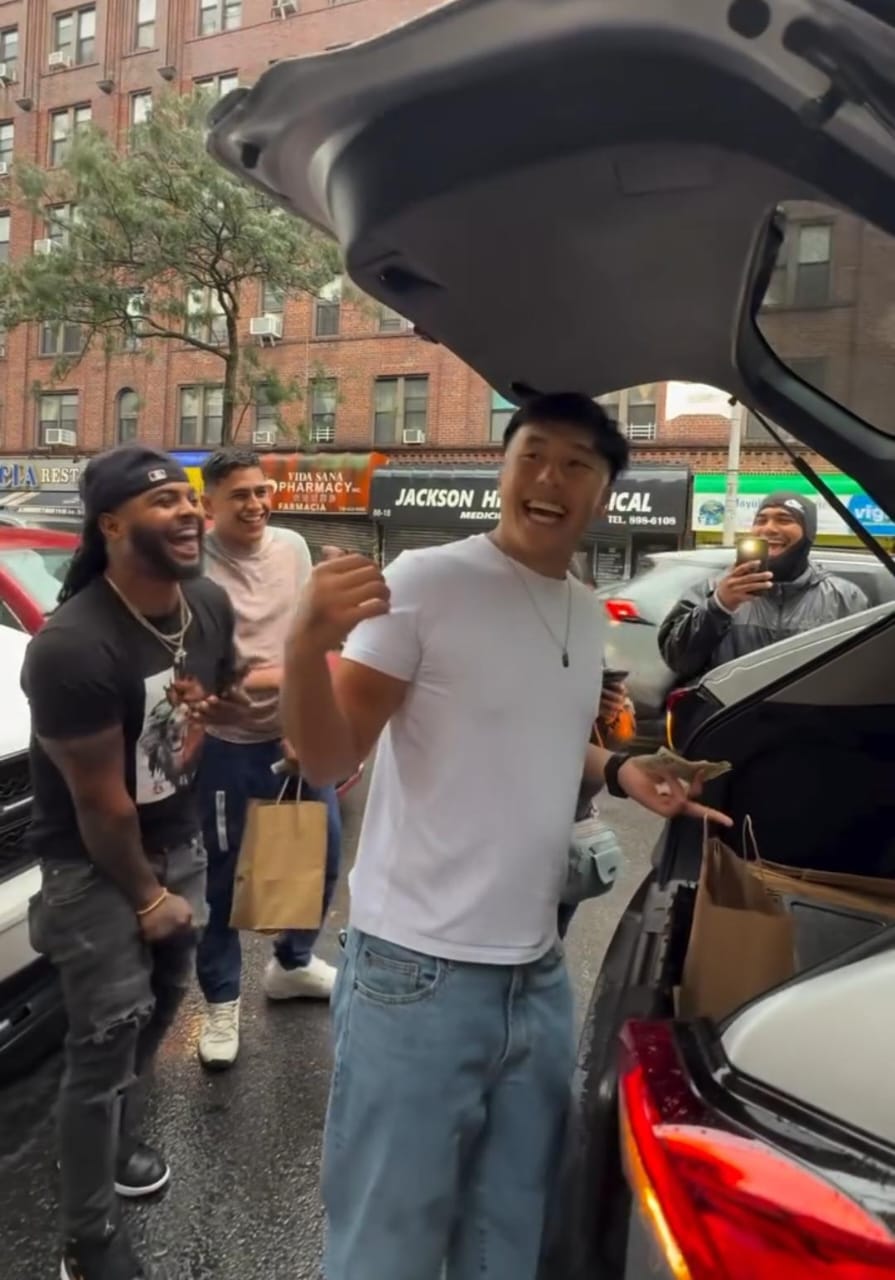 Young New York Chef Goes Viral For Selling Fried Rice Out Of Car Trunk