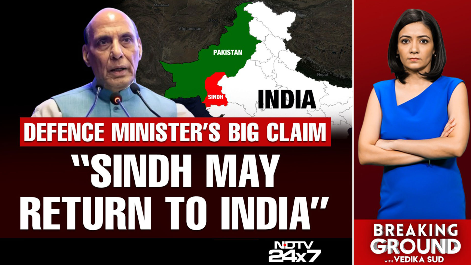 'Borders Can Change, Sindh May Return To India One Day': Rajnath Singh