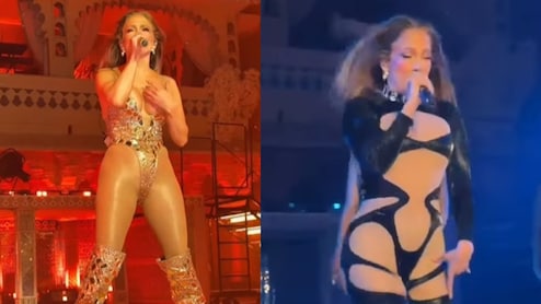 अरबपति की शादी में जेनिफर लोपेज ने अपनी परफॉर्मेंस से मचाई धूम, कुछ लोगों को नहीं पसंद आया 56 साल की सिंगर का ड्रेसिंग सेंस