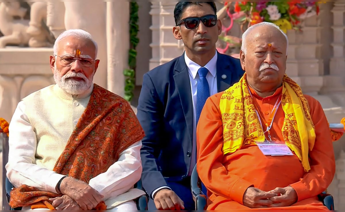 The ceremony took place on a day coinciding with the Muhurat of Ram and Sitas Vivah Panchami. 