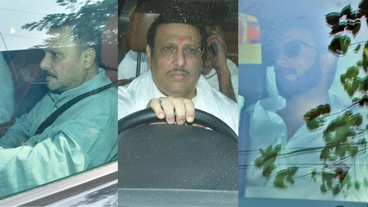 Photos: Salman Khan, Ranveer Singh, Govinda Pay Last Respects To Dharmendra At Mumbai Crematorium
