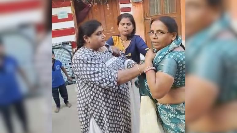 Woman Abuses, Assaults Poll Officer In Chhattisgarh's Raipur