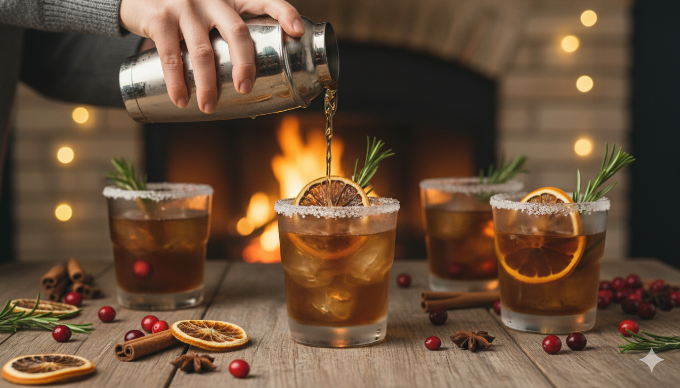 8 Easy Winter Cocktail Recipes To Make At Home