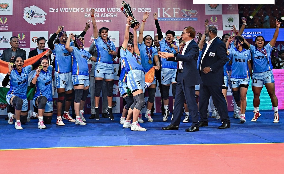 India Womens Team Wins Second Straight Kabaddi World Cup In Dominating Fashion