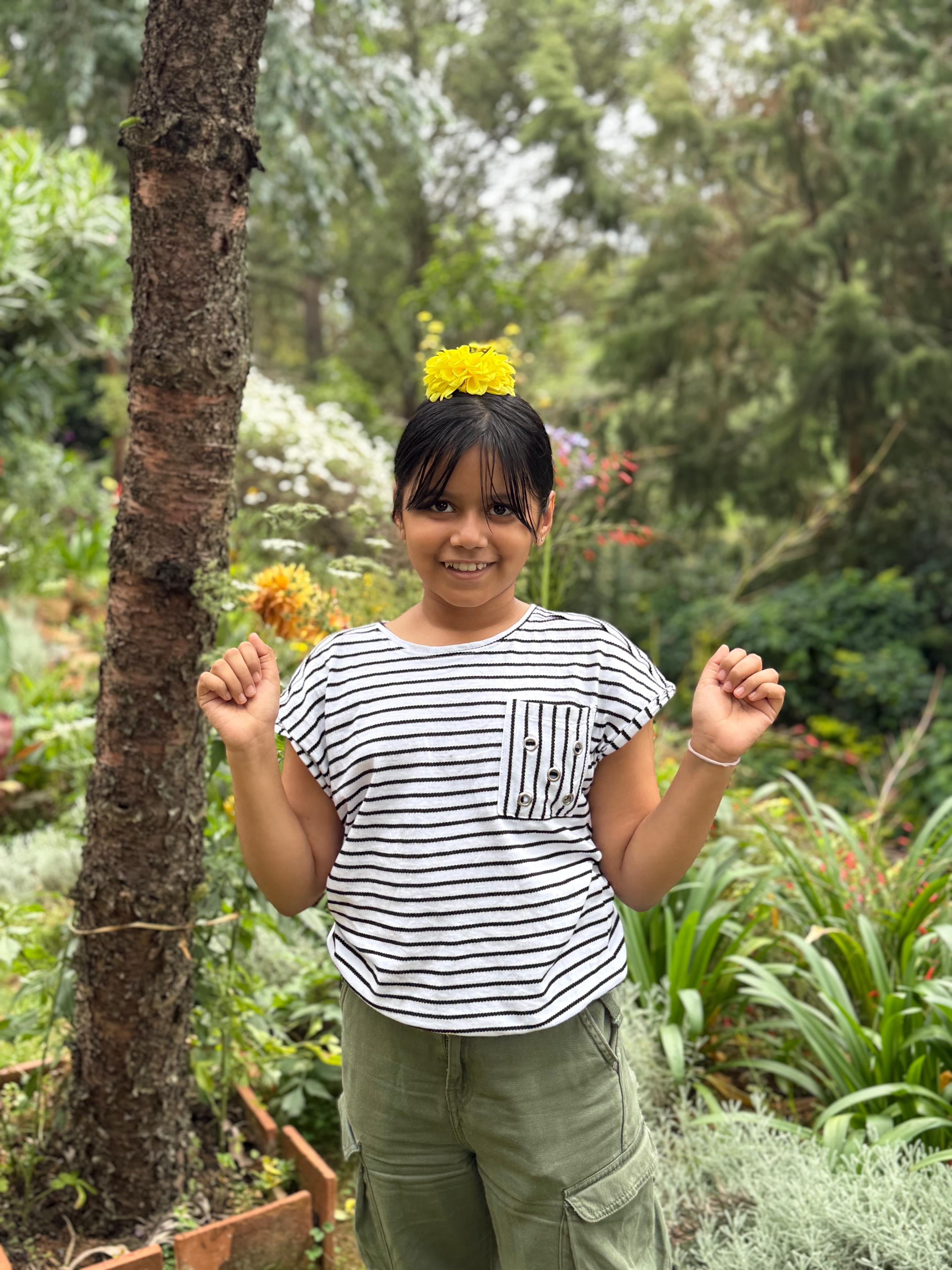 जयपुर के नामी स्कूल से कूदने वाली बच्ची अमायरा की फाइल फोटो. जयपुर के नामी स्कूल से कूदने वाली बच्ची अमायरा की फाइल फोटो.