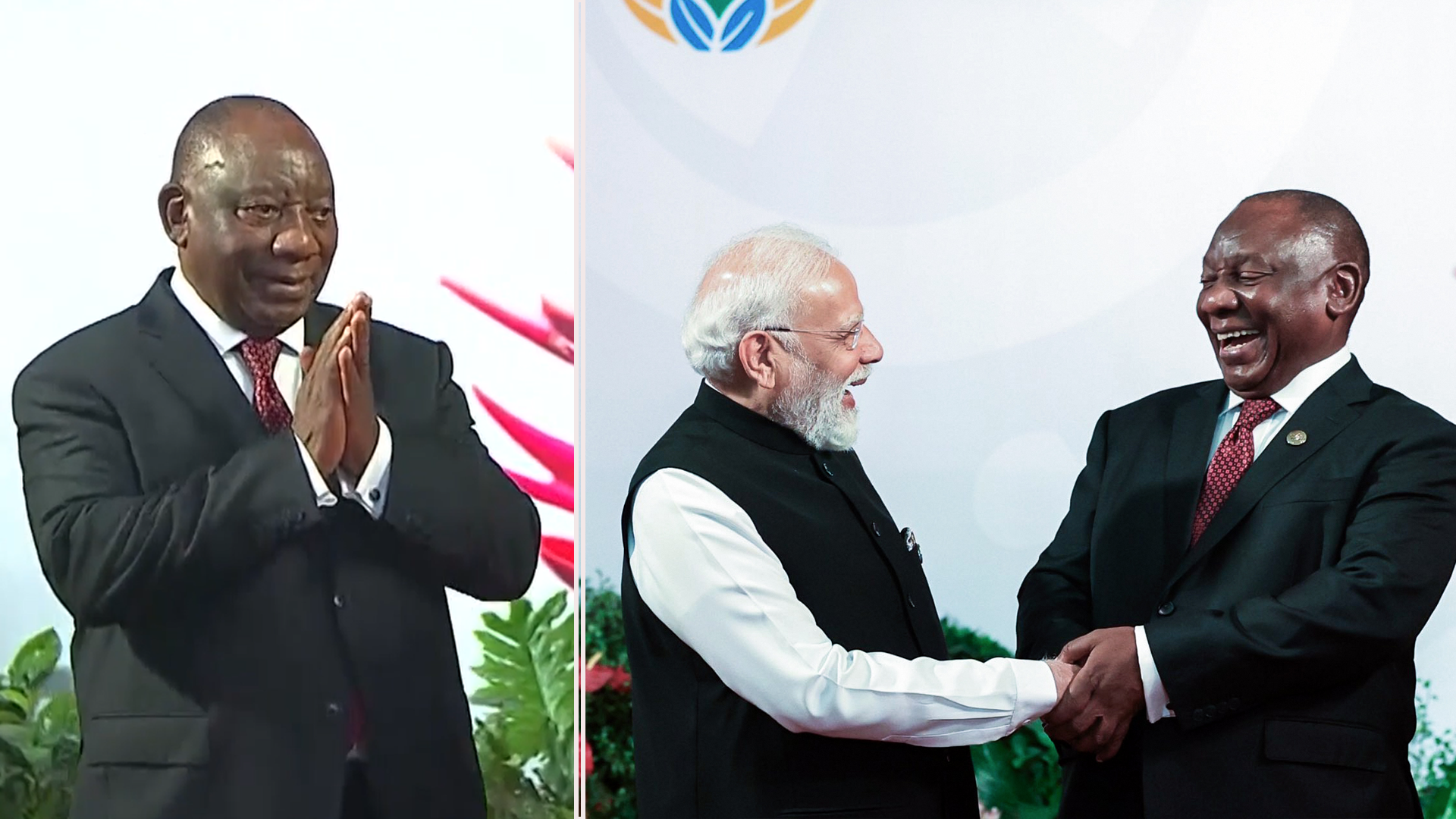 At G20, South African President Greets PM Modi With "Namaste"