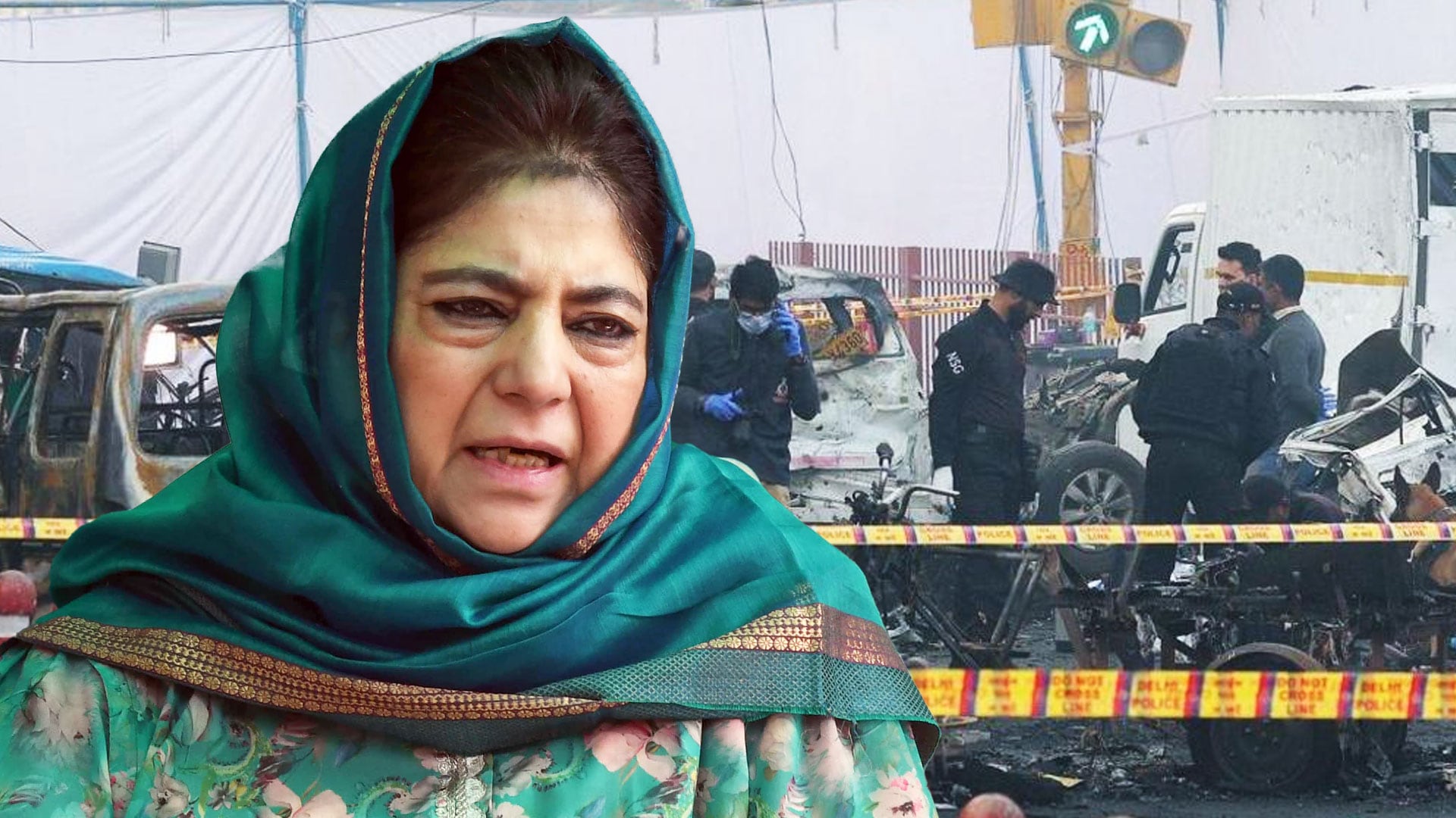 'Govt Created Poisonous Atmosphere':Mehbooba Mufti On Delhi Blast