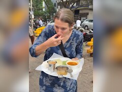 Watch: American Influencer's Street Food Adventure In India Wins Hearts Online