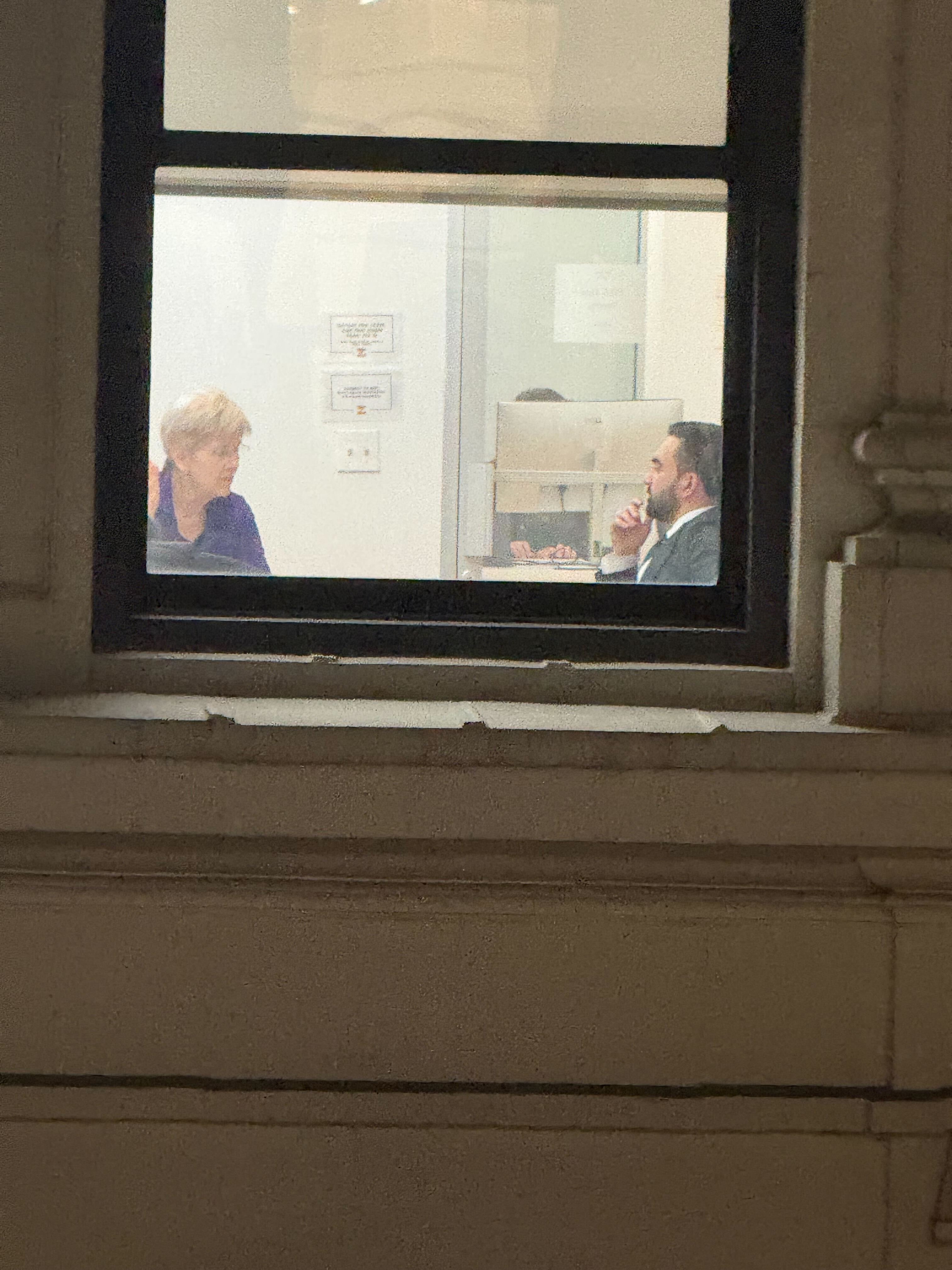 CEO Captures Mamdani, Elizabeth Warren In "Deep Debate" From Office Window