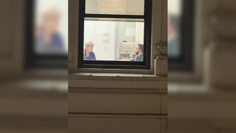CEO Captures Mamdani, Elizabeth Warren In "Deep Debate" From Office Window