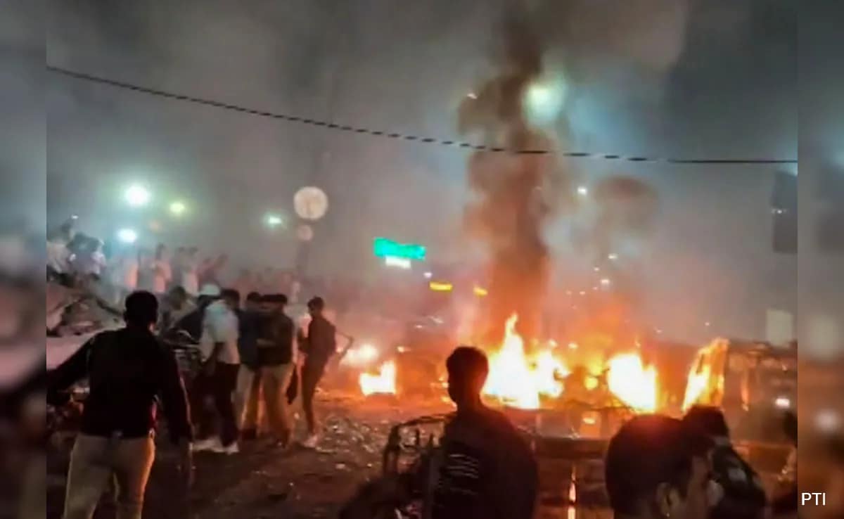 Mangled Bodies, Damaged Cars: The Delhi Car Blast In Photos