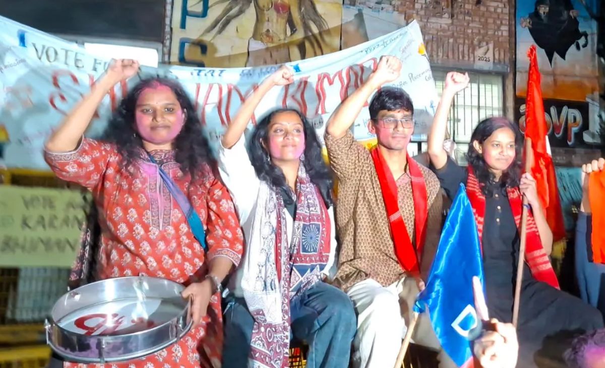 JNU छात्रसंघ चुनाव में लेफ्ट को क्लीन स्वीप दिलाने वाले चारों उम्मीदवार कौन हैं?