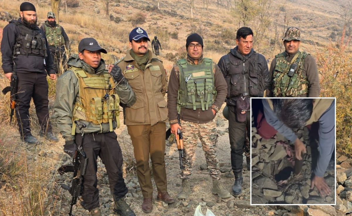 जैश-ए-मोहम्मद के आतंकी ठिकाने का भंडाफोड़, अवंतीपोरा से सहयोगी गिरफ्तार, विस्फोटक बरामद