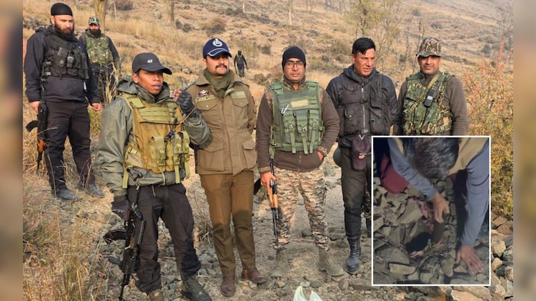 जैश-ए-मोहम्मद के आतंकी ठिकाने का भंडाफोड़, अवंतीपोरा से सहयोगी गिरफ्तार, विस्फोटक बरामद