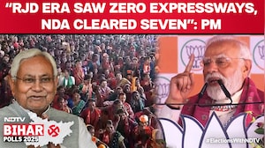 PM Modi: RJD Era Saw Zero Expressways, NDA Cleared Seven