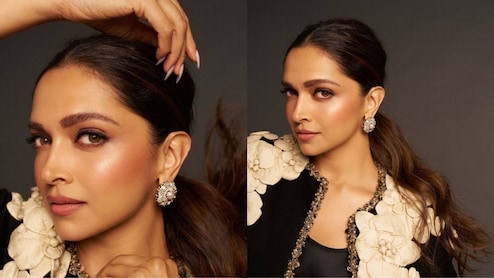 Deepika Padukone Redefines Power Dressing In An All-Black Sabyasachi Cashmere And Velvet Ensemble
