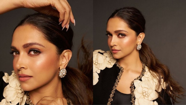 Deepika Padukone Redefines Power Dressing In An All-Black Sabyasachi Cashmere And Velvet Ensemble