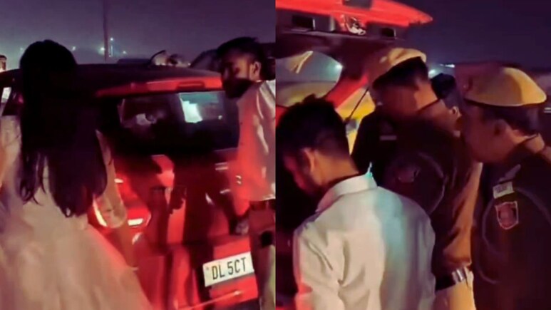 Viral Video : दिल्ली स्फोटानंतर देशभर तपासणी, गाडीच्या डिक्कीत मामाच्या मुलाला कोंबलं; Video पाहून पोलीस हैराण