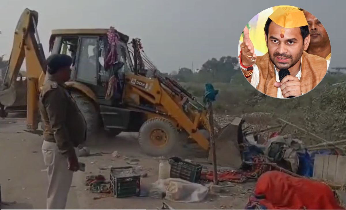 गरीबों की आंसुओं से कोई नहीं बच पाएगा... बिहार के बुलडोजर एक्शन पर भड़के तेज प्रताप, की यह मांग
