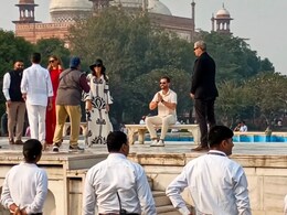 अमेरिकी राष्ट्रपति डोनाल्ड ट्रंप के बेटे ने किया ताजमहल का दीदार, आज उदयपुर में रॉयल वेडिंग में होंगे शामिल