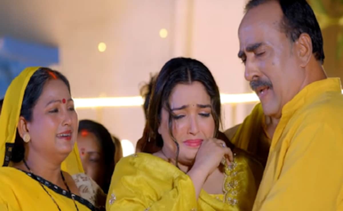 आम्रपाली दुबे और निरहुआ का वेडिंग सॉन्ग 'बिटिया पराई होली' की धूम, इमोशनल कर देगा ये सॉन्ग