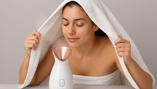 सिर्फ सर्दी-जुकाम ही दूर नहीं करती Steam, स्किन पर भी लाती है गजब का निखार, फायदे हैं इसके हजार